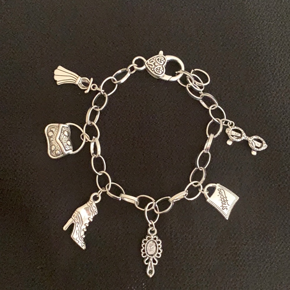 What a Girl Wants Charm Bracelet 8” adjustable
